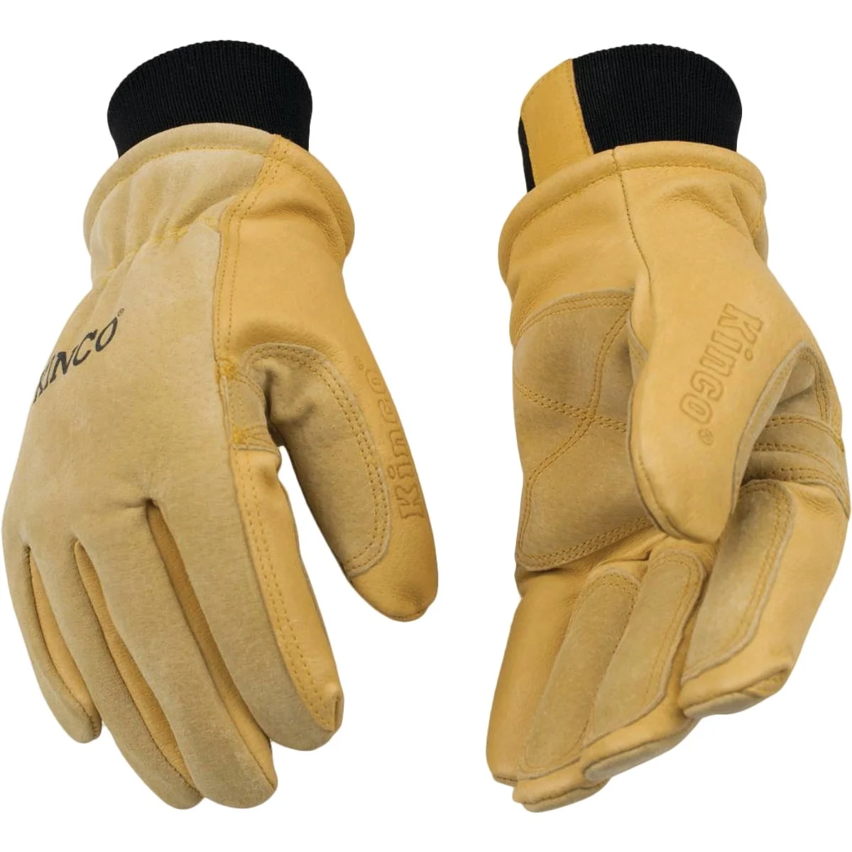 Durable Kinco Men's Large Premium Pigskin Thermal Insulated Winter Work Glove Long-Lasting