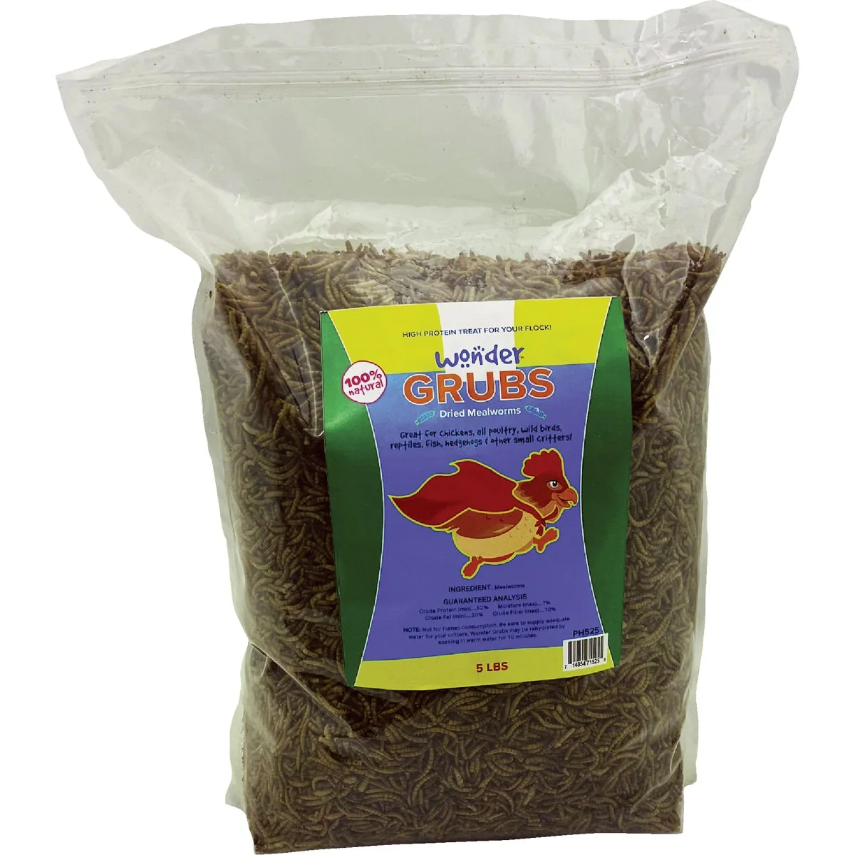 Sophisticated Wonder Grubs 5 Lb. Dried Mealworms Fast