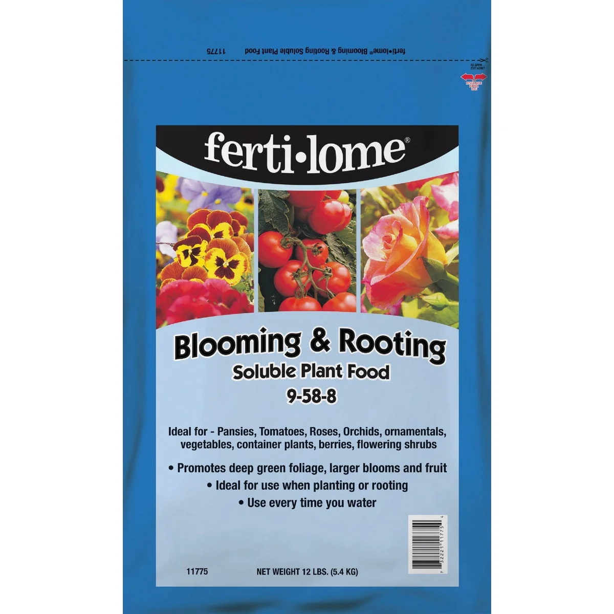 Carefully Designed Ferti-Lome 12 Lb. 9-58-8 Blooming Rooting Soluble Dry Plant Food Minimalist