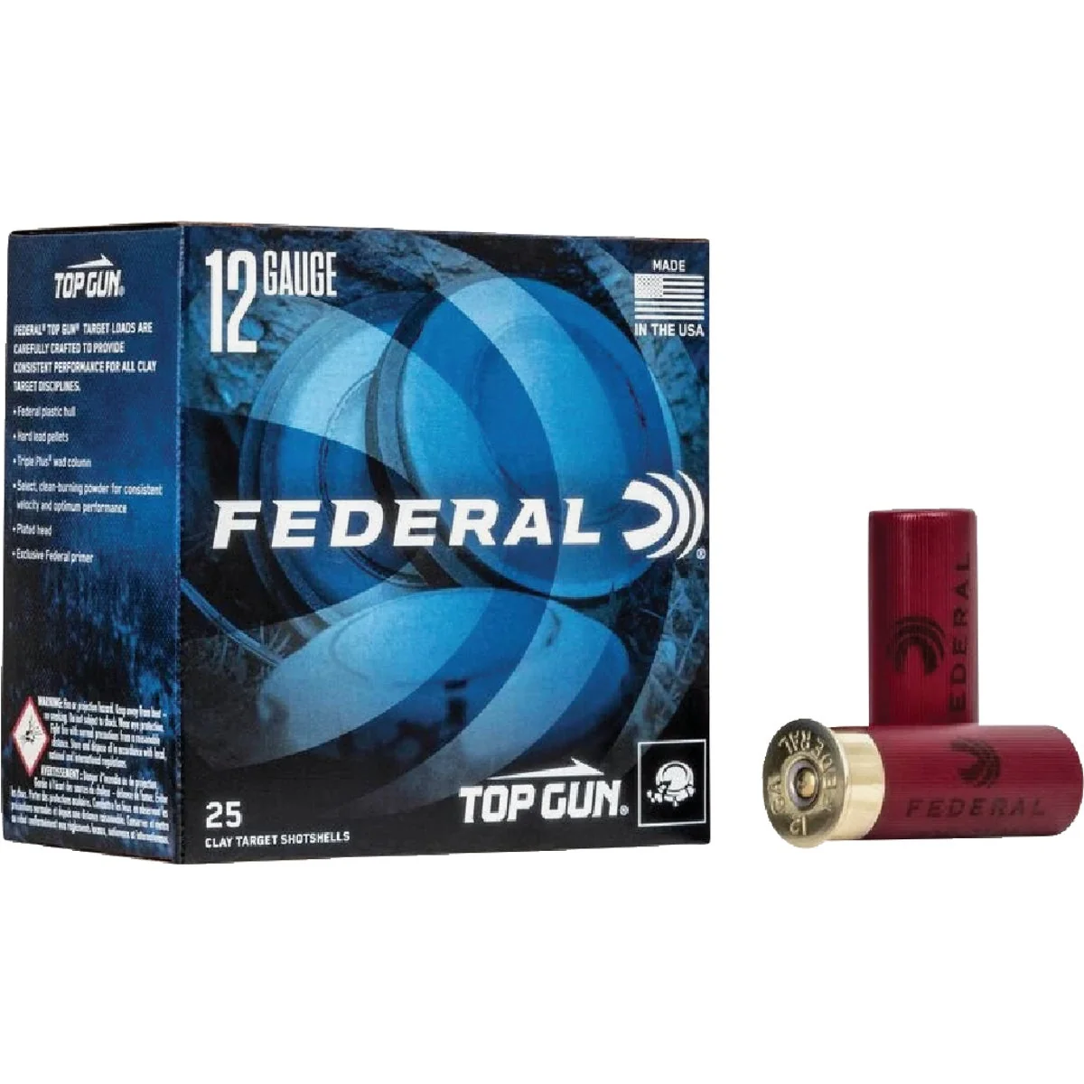 Certified Federal 12 ga 2-3 4 In. 8 Shotgun Ammunition Dependable