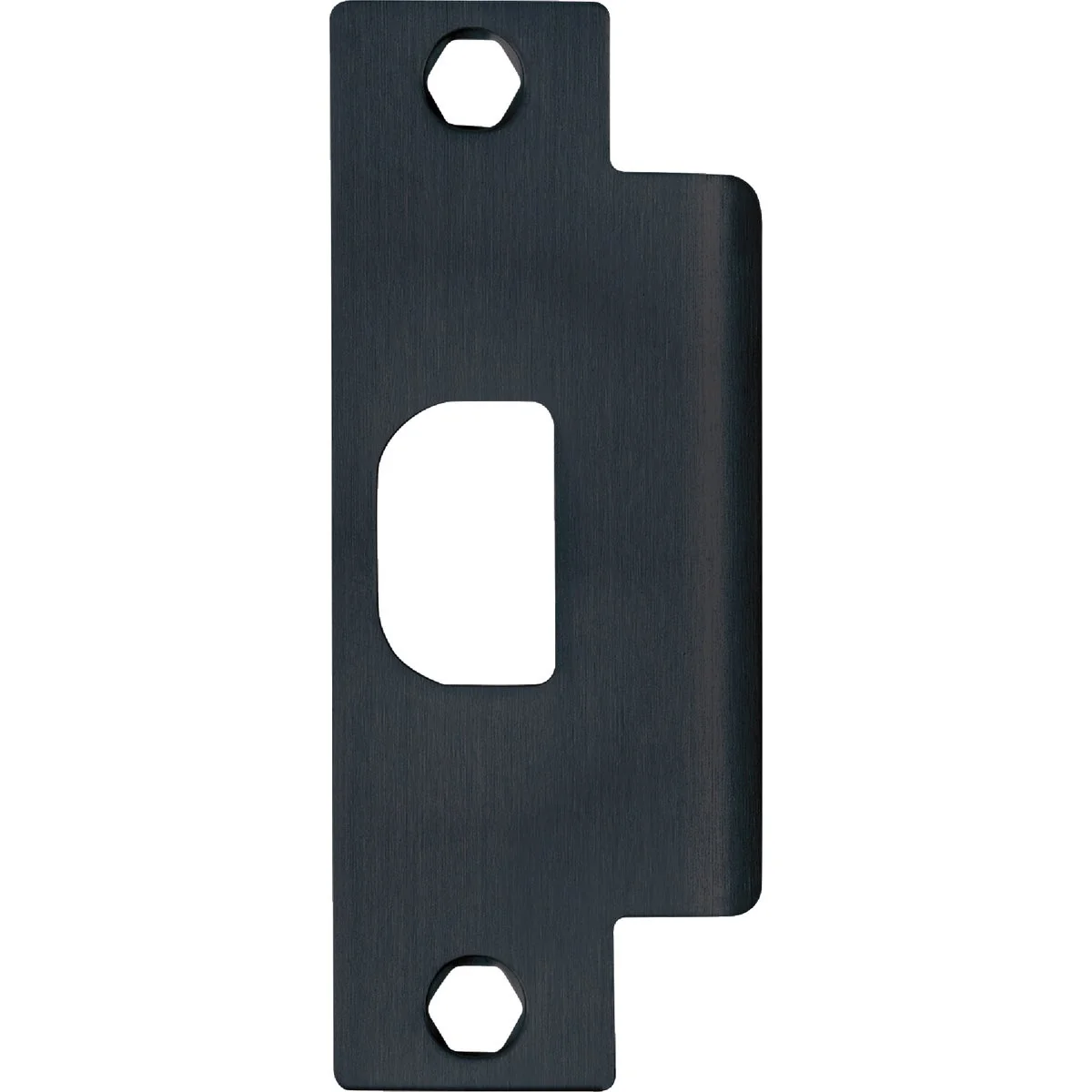 High-End Tell Commercial Matte Black ASA Strike Plate Comfortable
