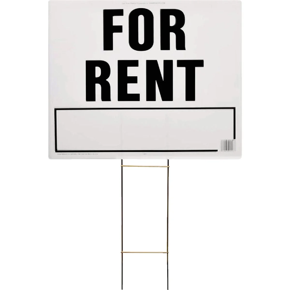 Natural Hy-Ko Corrugated Plastic Sign For Rent Premium