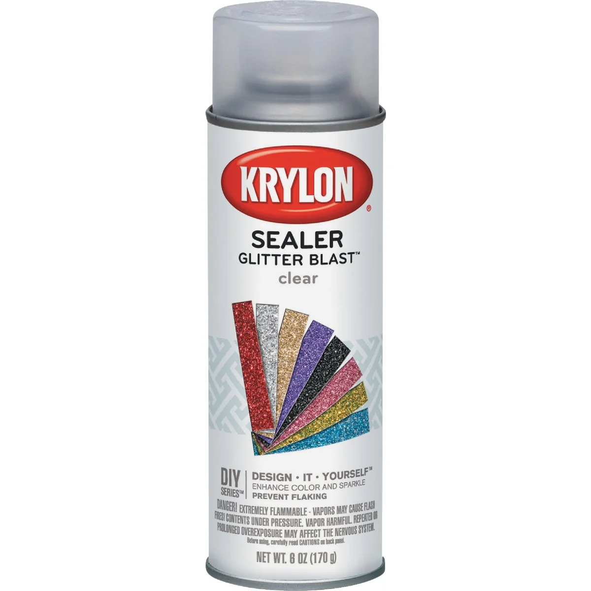 Soft Krylon Glitter Blast 6 Oz. Clear Sealer Spray Refined