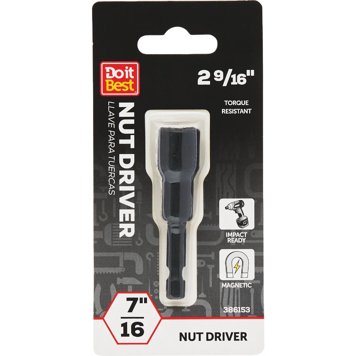 Original Design Do it 2-9 16 7 16 In. Nut Driver Artisan