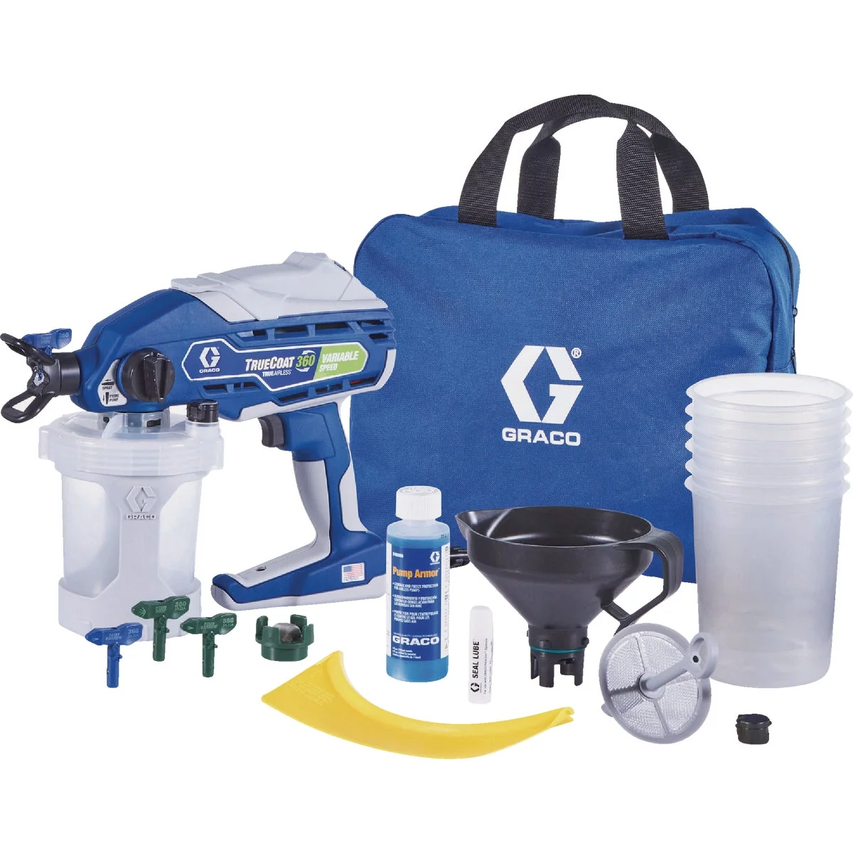 Outstanding Graco TrueCoat 360 Variable Speed Handheld Airless Paint Sprayer Long-Lasting
