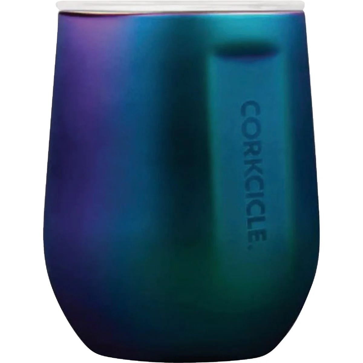 Verified Corkcicle 12 Oz. Stemless Wine Glass in Dragonfly Recyclable