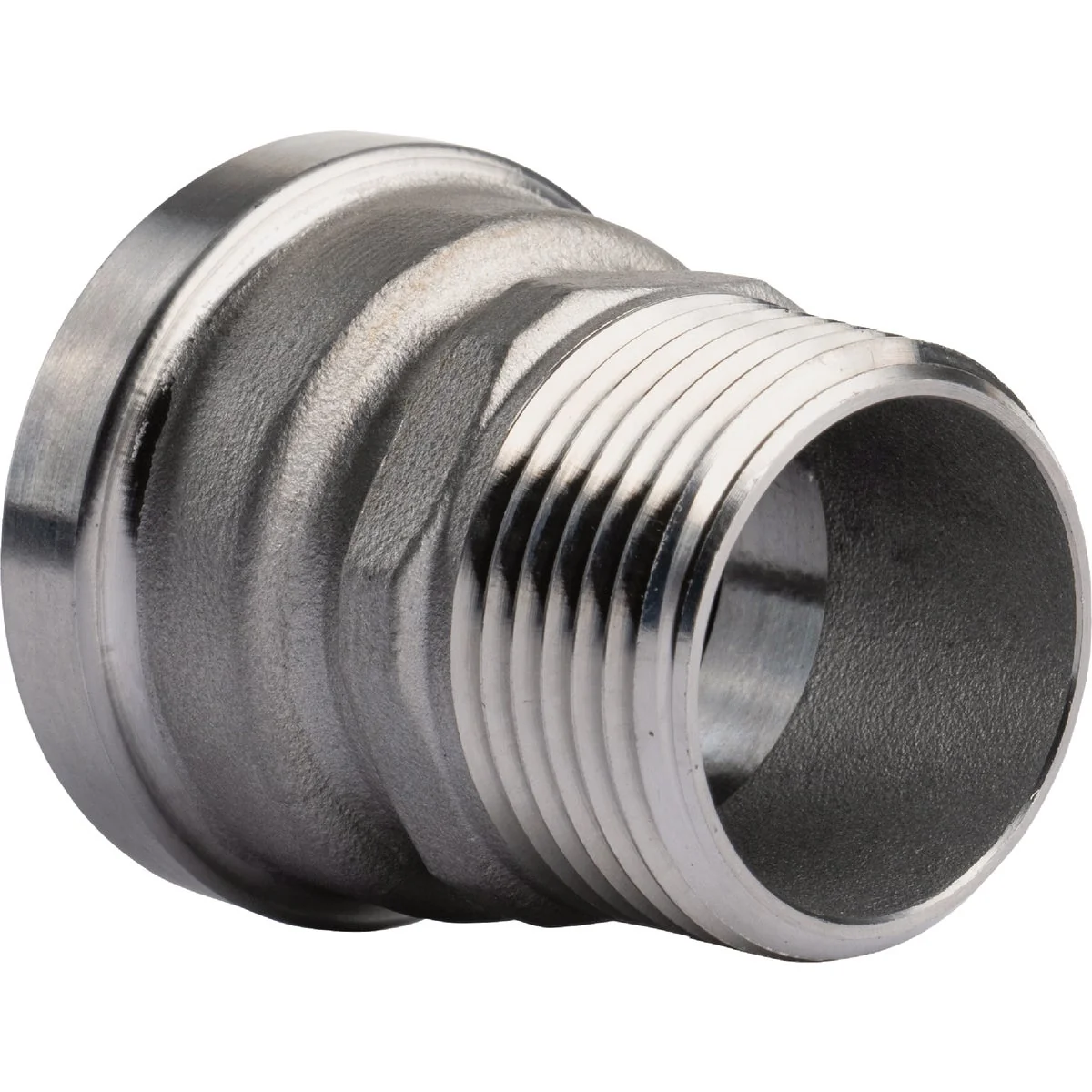 Professional QuickFitting 1 In. Push-to-Connect x 1 In. MNPT Stainless Steel Straight Male Adapter Exceptional