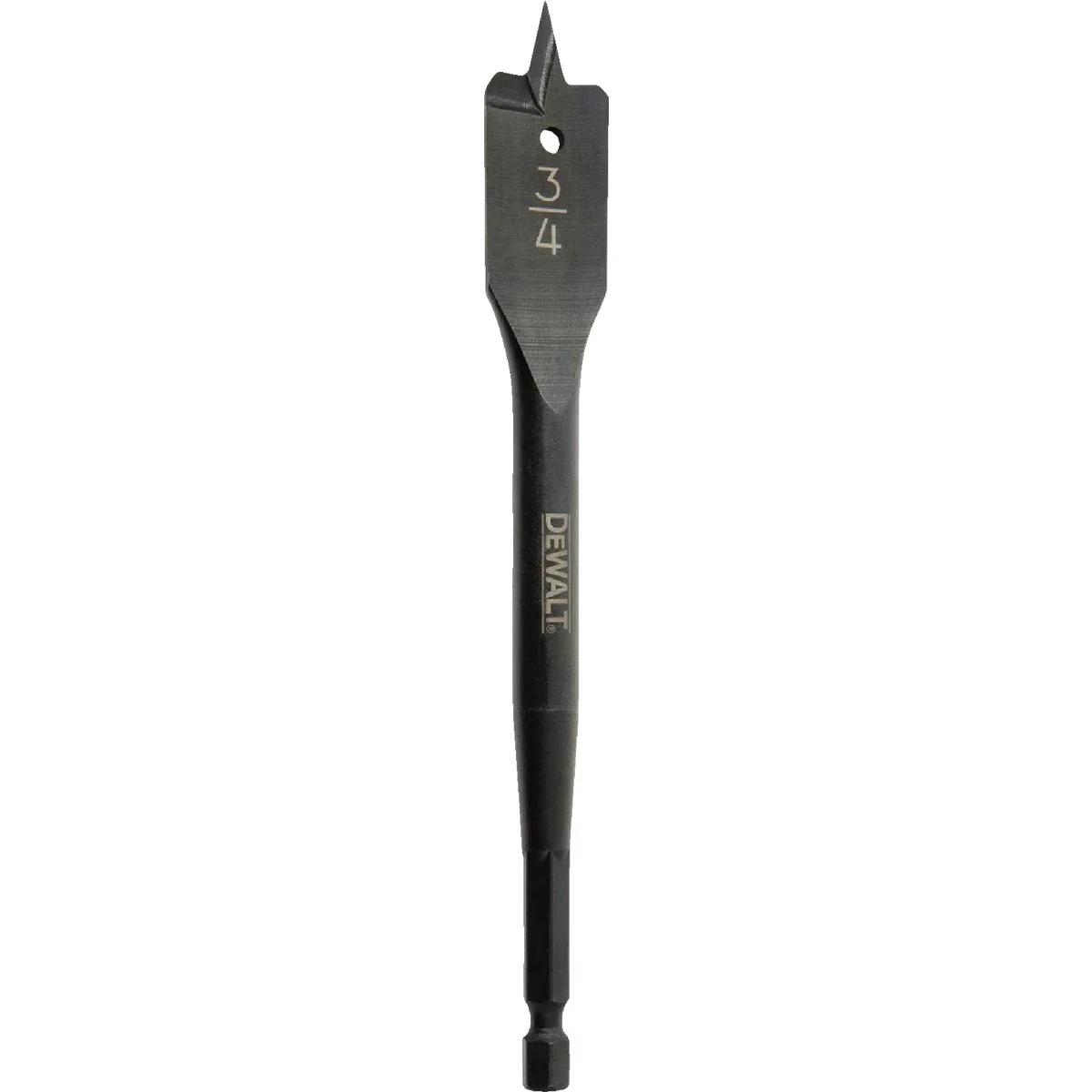Practical DeWalt 3 4 In. x 6 In. Wood Boring Carbon Steel Spade Bit Fast