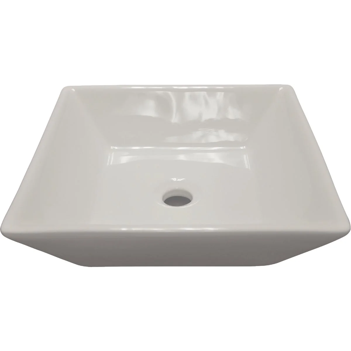 Professional CMI Round Vessel Bathroom Sink White Efficient