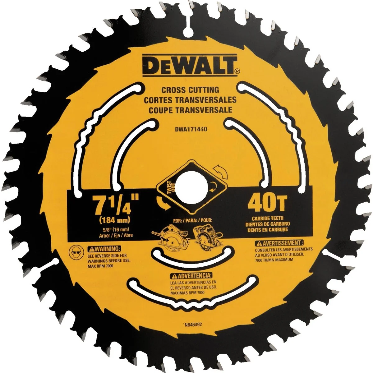 Original Design DEWALT 7-1 4 In. 40-Tooth Circular Saw Blade 10-Pack Artisan