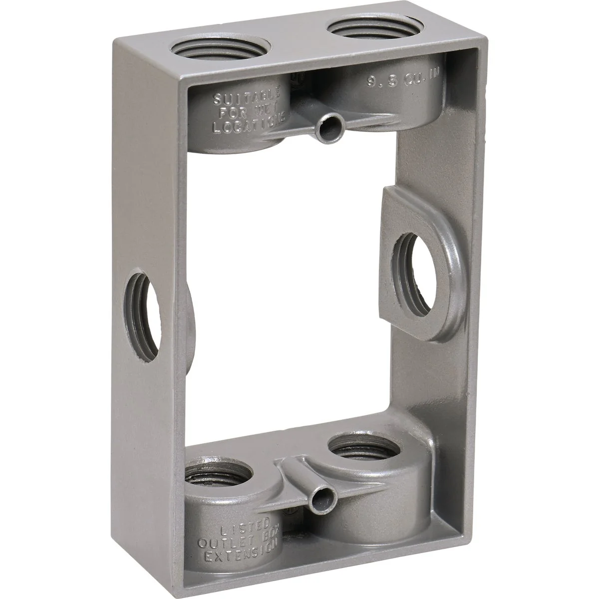 Fast Southwire 1 2 In. 6-Hole 1-Gang Weatherproof Extension Ring Relaxed
