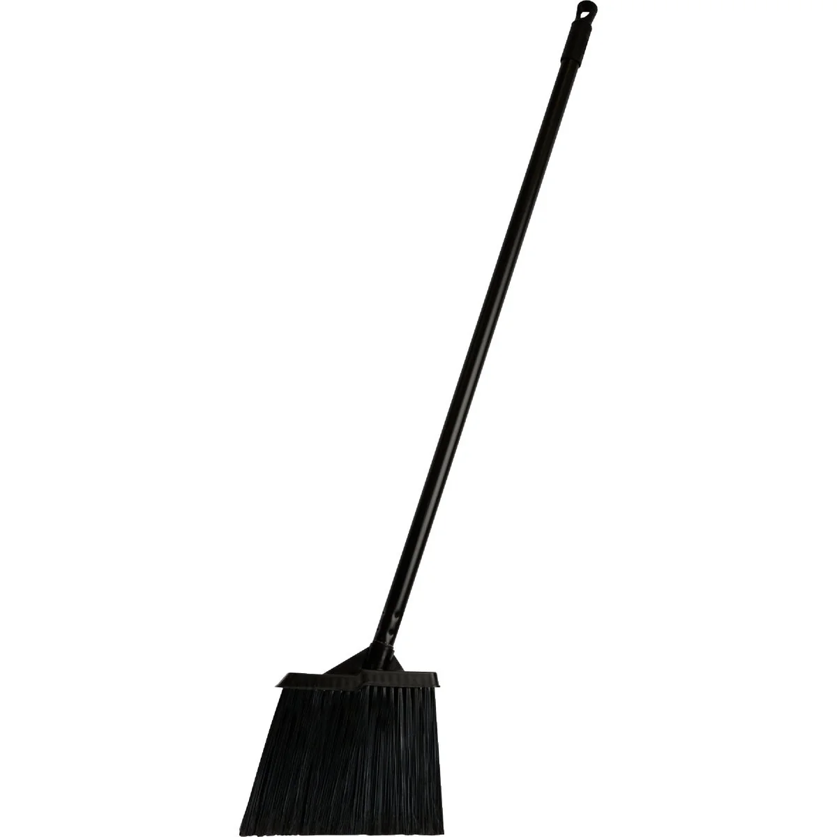 Green Janico Bristles Angle Broom Fine