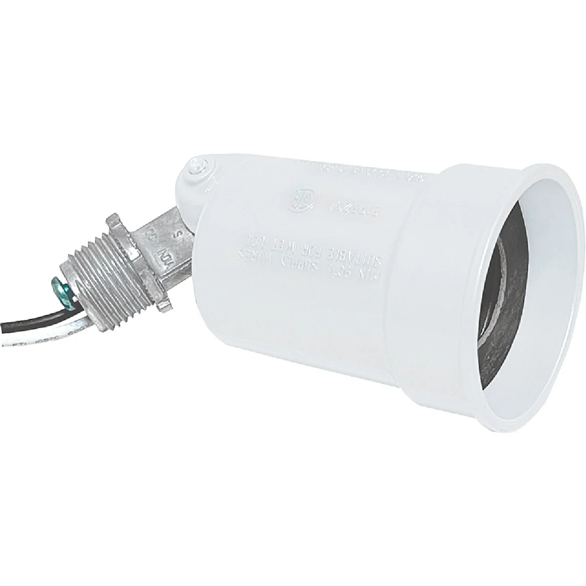 Eco-Friendly Southwire PAR38 White Weatherproof Lamp Holder Effective