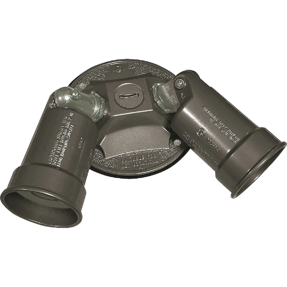 Refined Southwire PAR38 2-Head Round Bronze Weatherproof Lamp Holder Environmentally Friendly