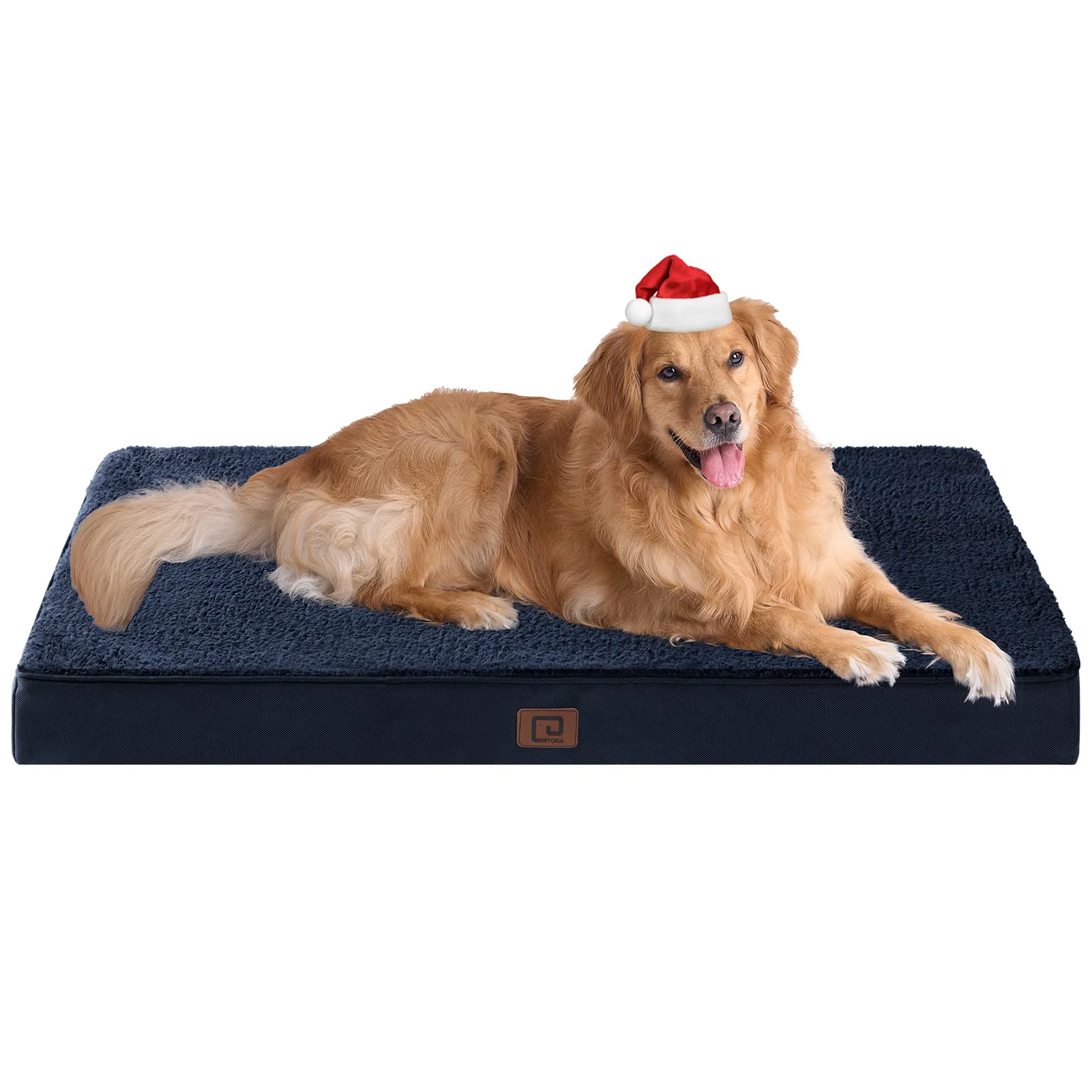 Reliable EHEYCIGA Orthopedic XL Dog Bed with Removable Washable Cover – Navy 44x32 Carefully Designed