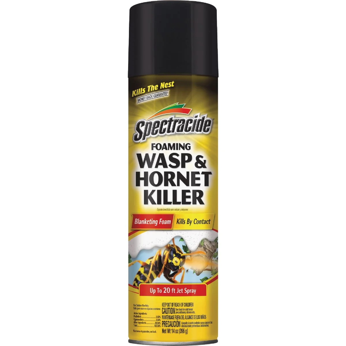 Specialty Spectracide 14 Oz. Foaming Wasp Hornet Killer Eco-Friendly