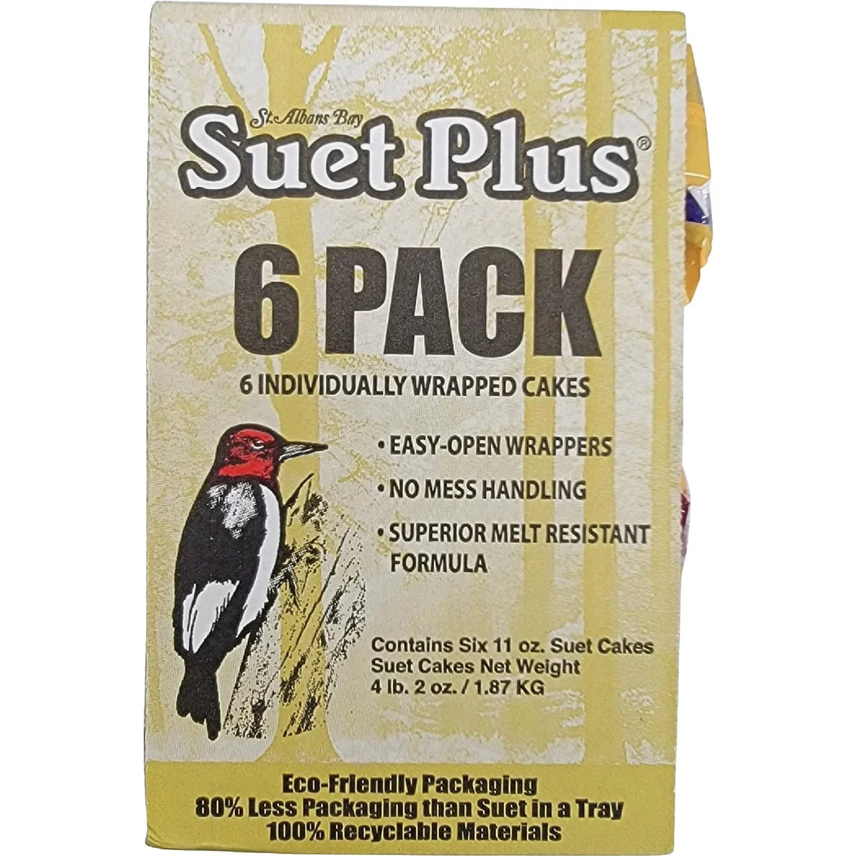Relaxed Suet Plus Variety Suet 6-Pack Minimalist