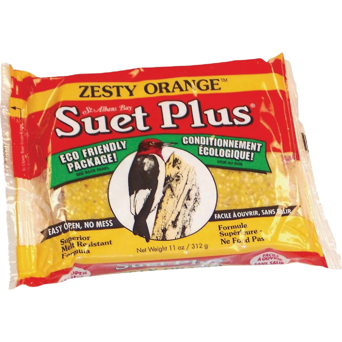 Comfortable Suet Plus 11 Oz.Zesty Orange Suet Reliable