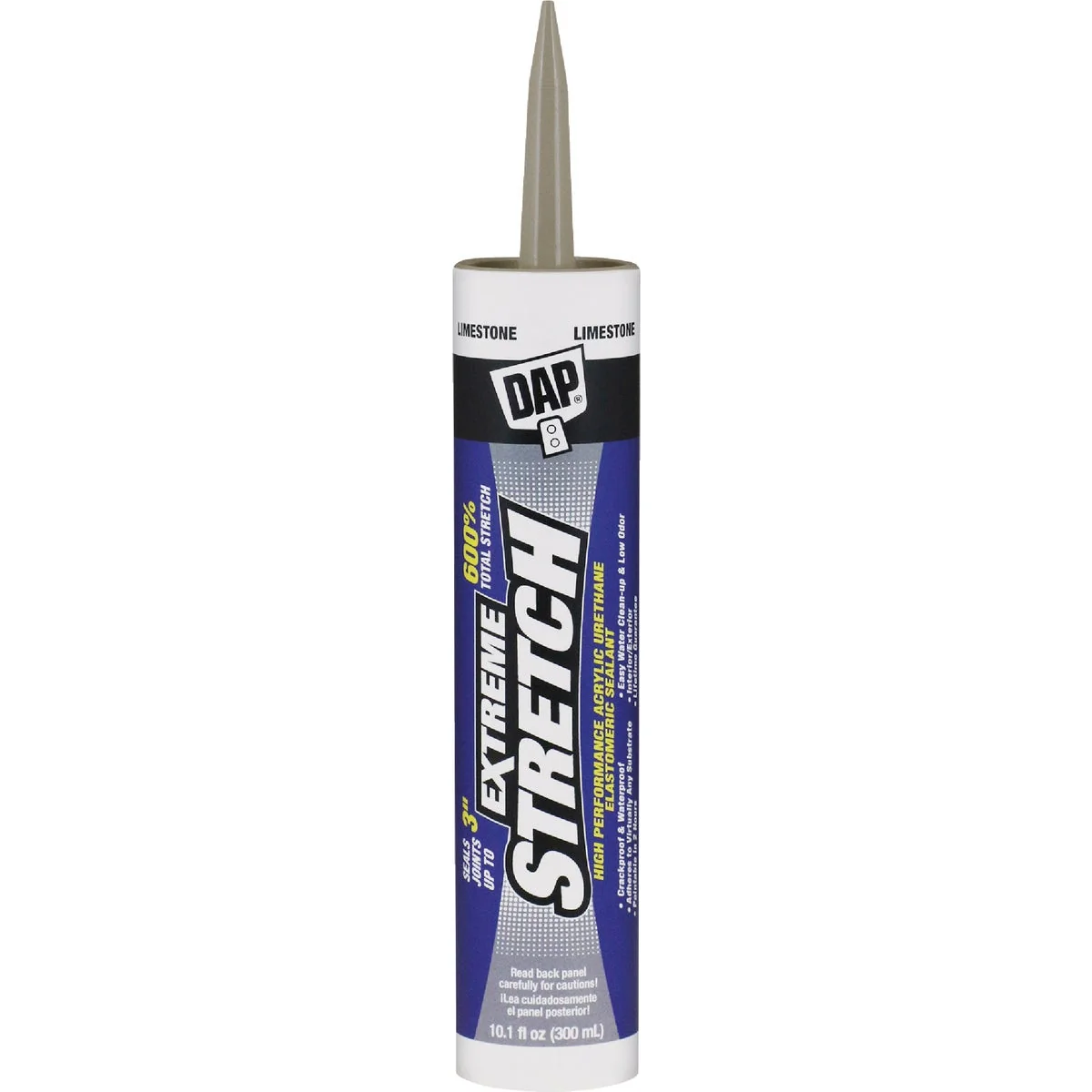 Casual Dap Extreme Stretch 10.1 Oz. Limestone Acrylic Urethane Premium Elastomeric Sealant Top-Quality