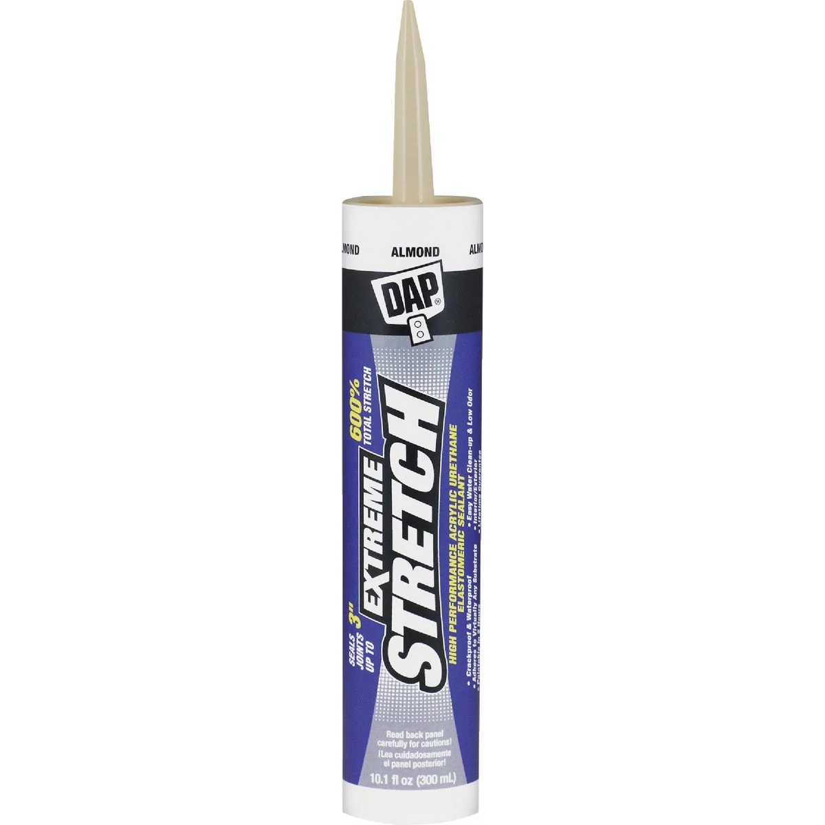 Top-Quality Dap Extreme Stretch 10.1 Oz. Almond Acrylic Urethane Premium Elastomeric Sealant Original Design