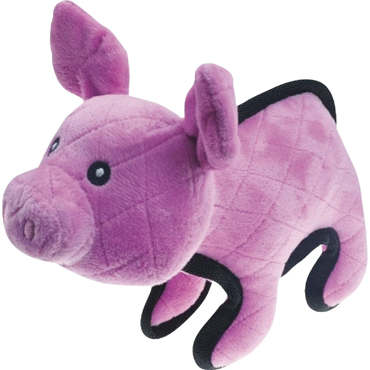 Practical Boss Pet Pet Park Blvd Tuffimals Large Pig Dog Toy Responsible