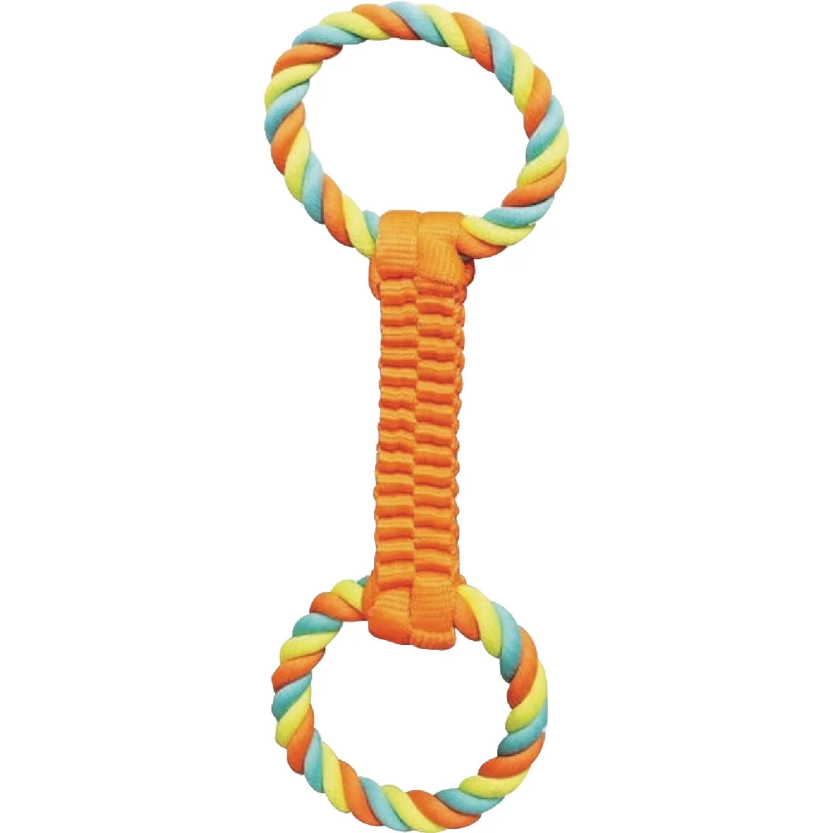 High-Quality Boss Pet Chomper Balistic Weave with Rope Tug Dog Toy Consistent