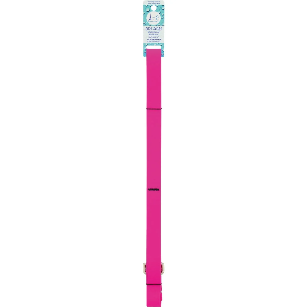 Reusable Lupine 1 In. x 6 Ft. Neon Pink Dog Leash Functional