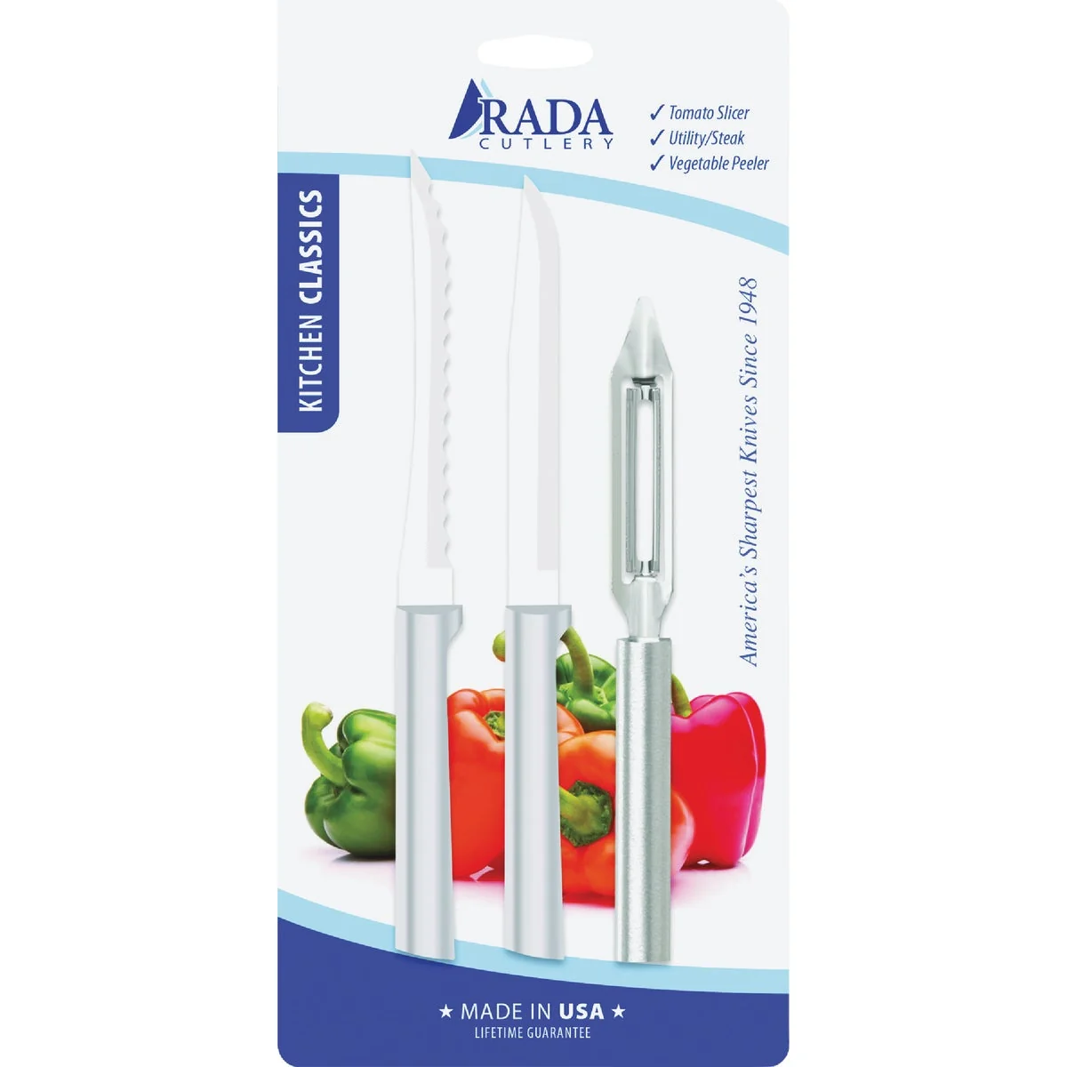 Green Rada Cutlery Kitchen Classics ProPack Comfortable