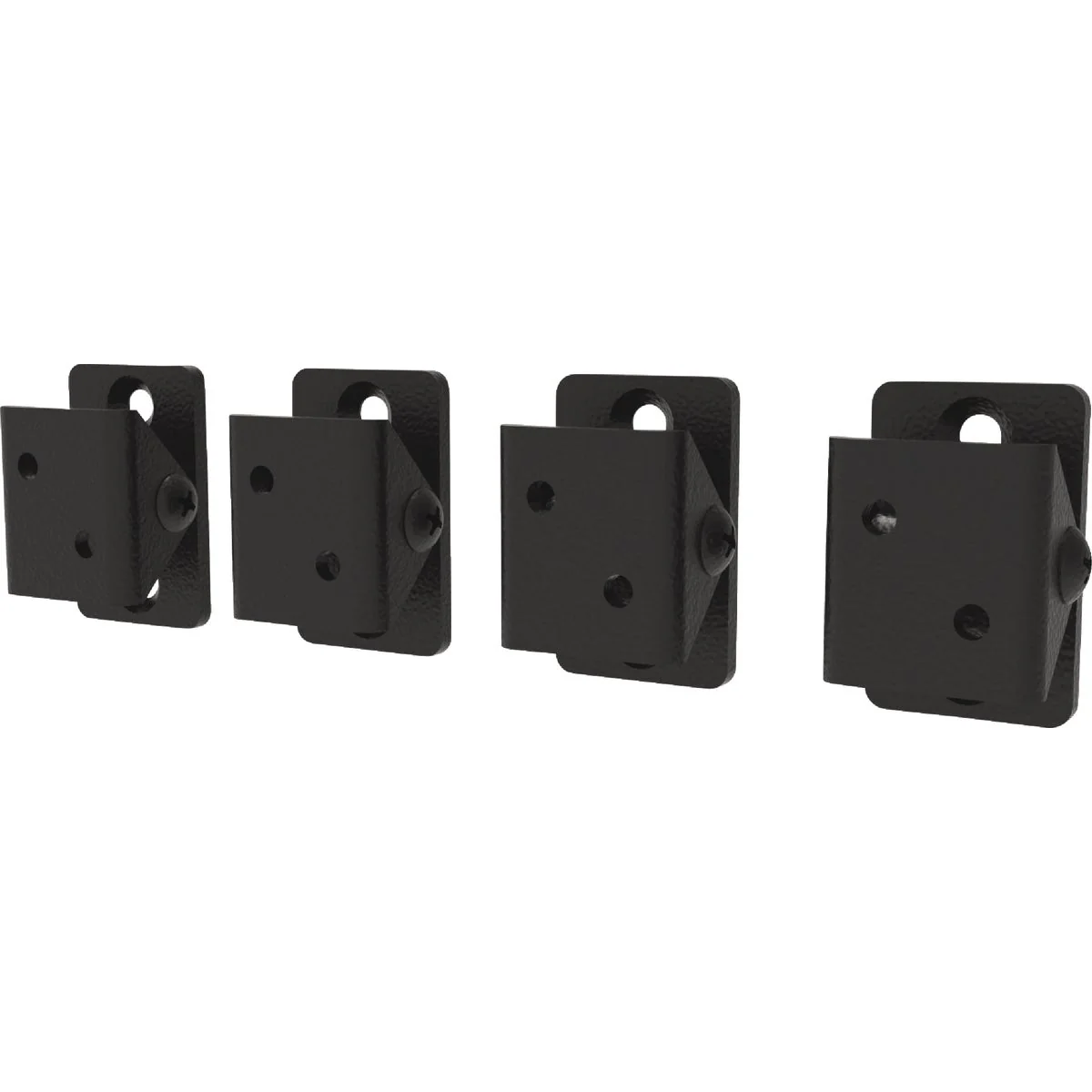 Relaxed Fortress Building Products Fe26 Black Sand Steel Angle Adapter 4-Piece Detailed