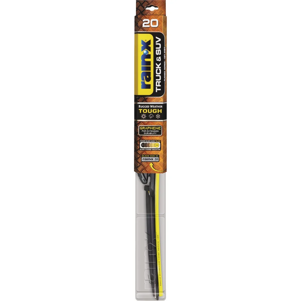 Powerful Rain-X 20 In. Truck SUV Rugged Weather Tough Blade Exceptional
