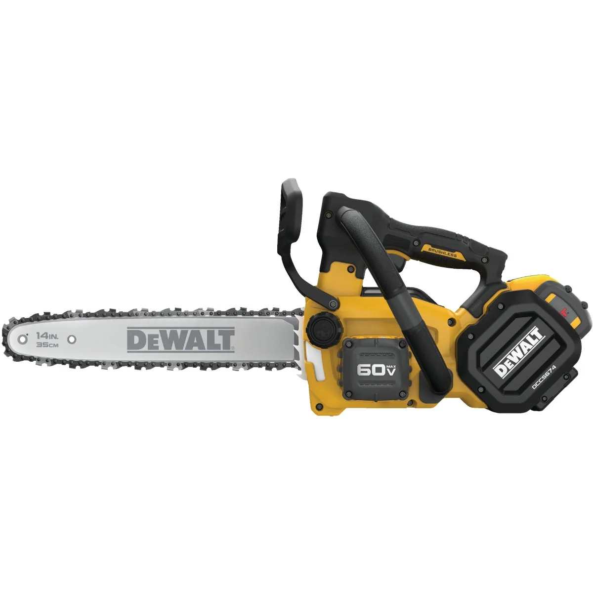 Fashionable DeWalt 60V Top Handle Chainsaw Kit Smart