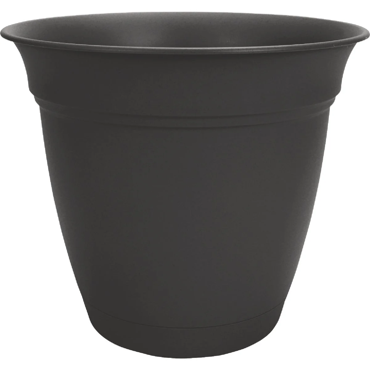 High-End HC Companies Eclipse 6 In. Black Planter Relaxed