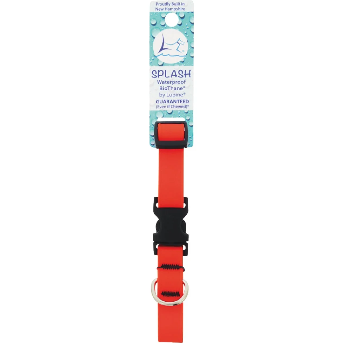 Quality Lupine 3 4 In. Neon Orange 9 to 14 In. Adjustable Collar Innovative