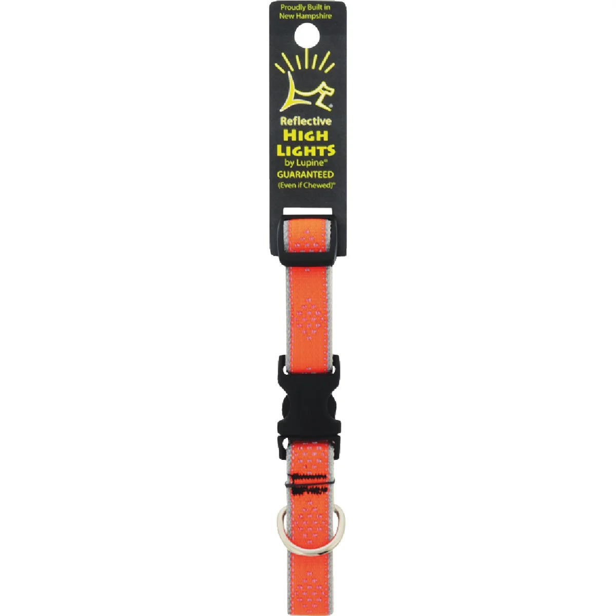 Refined Lupine HL 3 4 In. Orange Diamond 9 to 14 In. Adjustable Collar High-Performance