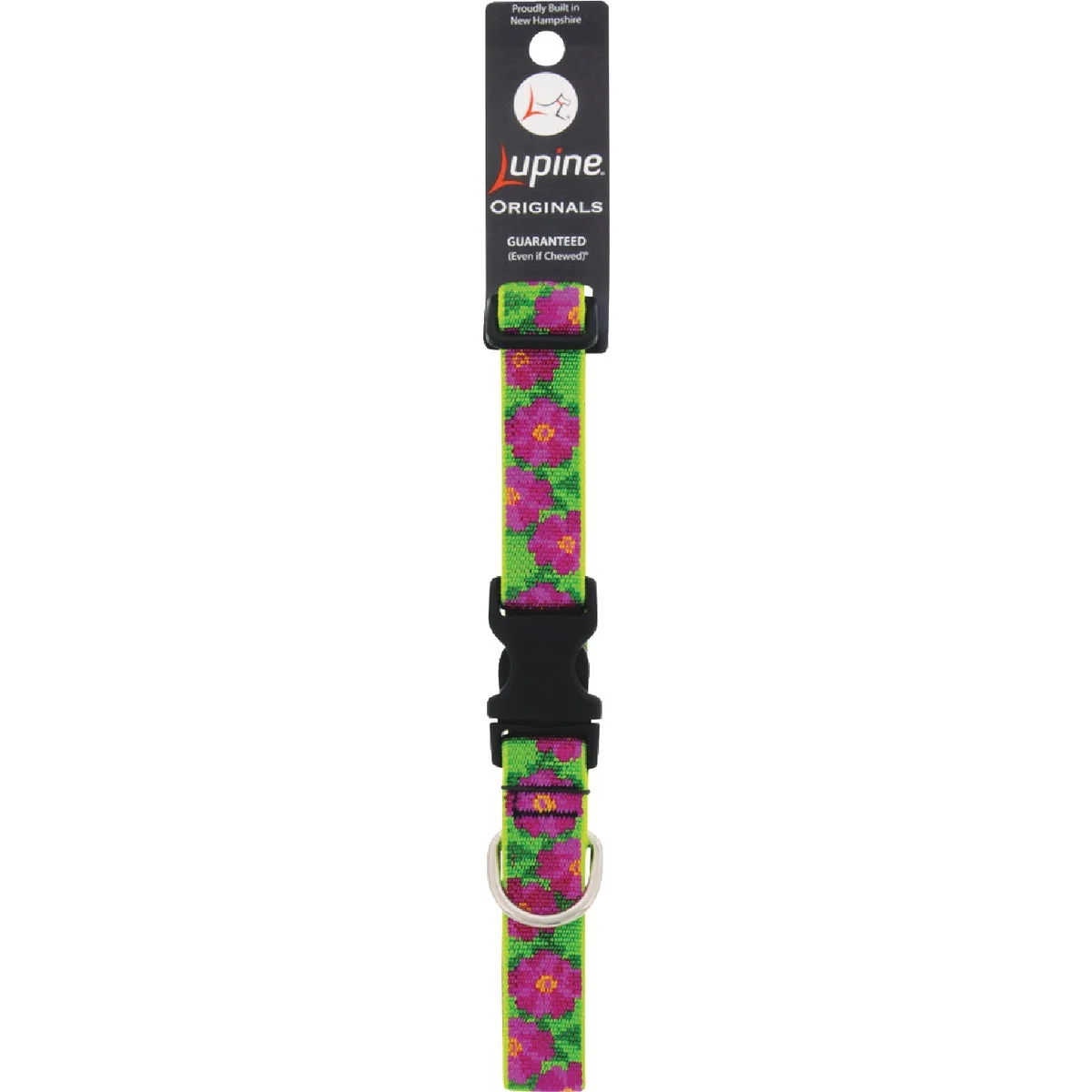 Quality Lupine 1 In. Petunias 12 In. to 20 In. Adjustable Collar Stylish