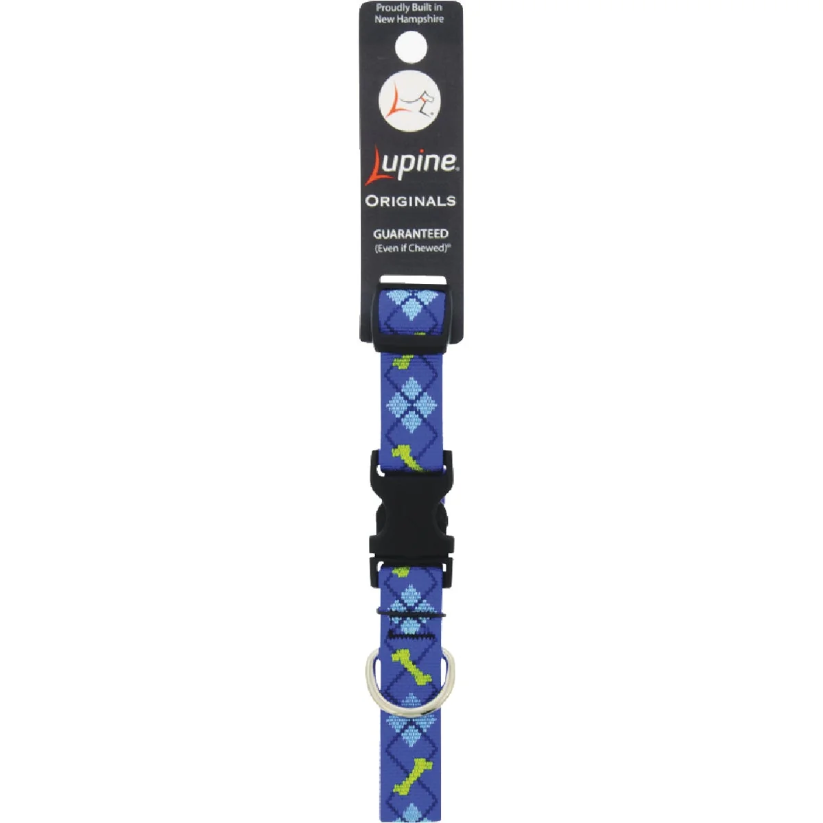 First-Class Lupine 3 4 In. Dapper Dog 9 to 14 In. Adjustable Collar Traditional