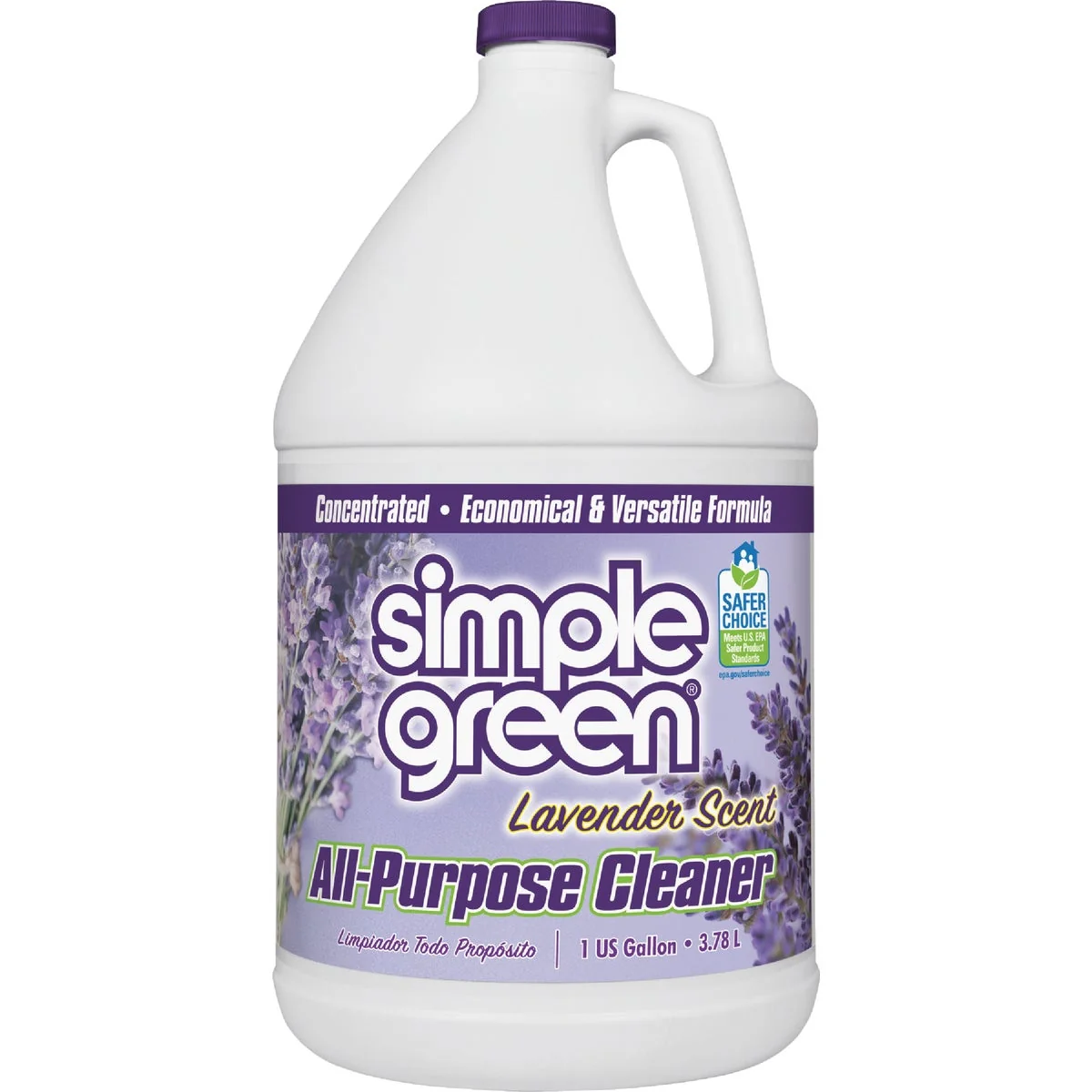Practical Simple Green 1 Gal. Lavender All-Purpose Cleaner Concentrate Recyclable