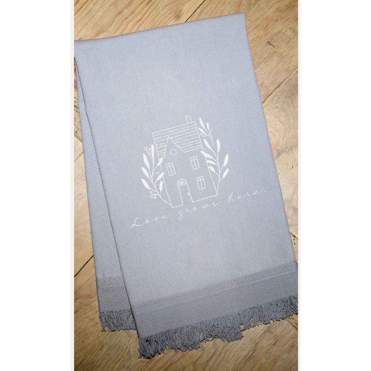 Flexible Second Nature Love Grows Here Kitchen Towel Next-Generation