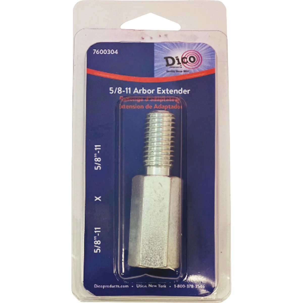 Innovative Dico 5 8 In.-11 x 5 8 In.-11 Angle Grinder Arbor Extender Powerful