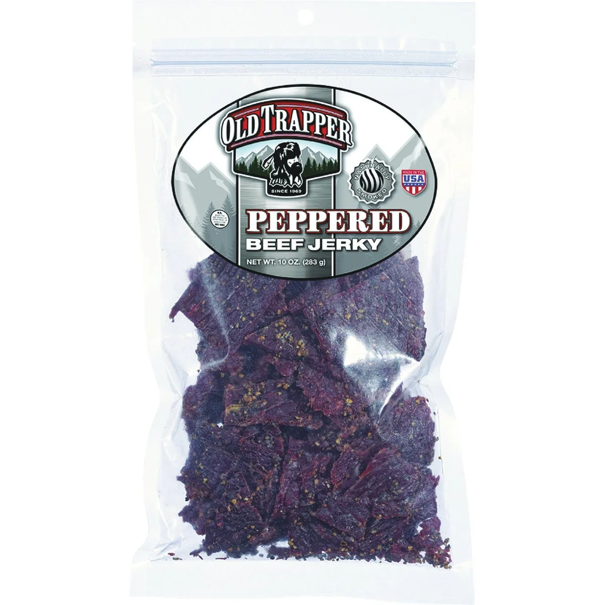 Convenient Old Trapper 10 Oz. Peppered Beef Jerky Prestigious