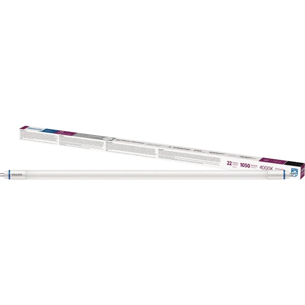 Excellent Philips 14W Equivalent 21 In. Cool White T5 Tube G5 Base LED Light Bulb Trusted