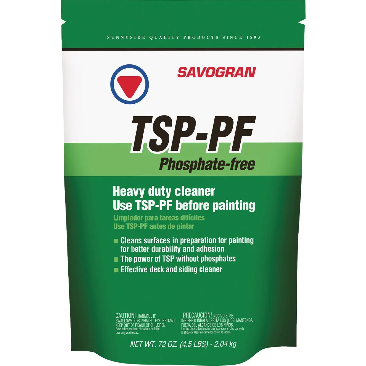 Genuine Savogran 4.5 Lb. TSP-PF Pre-Paint Surface Prep Cleaner Solid