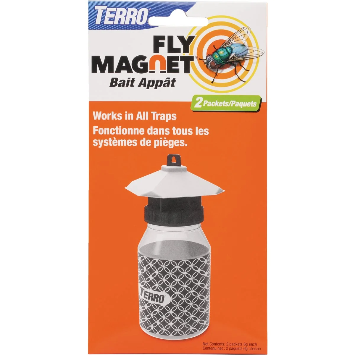 Premium Terro Fly Magnet Bait 2-Pack Relaxed