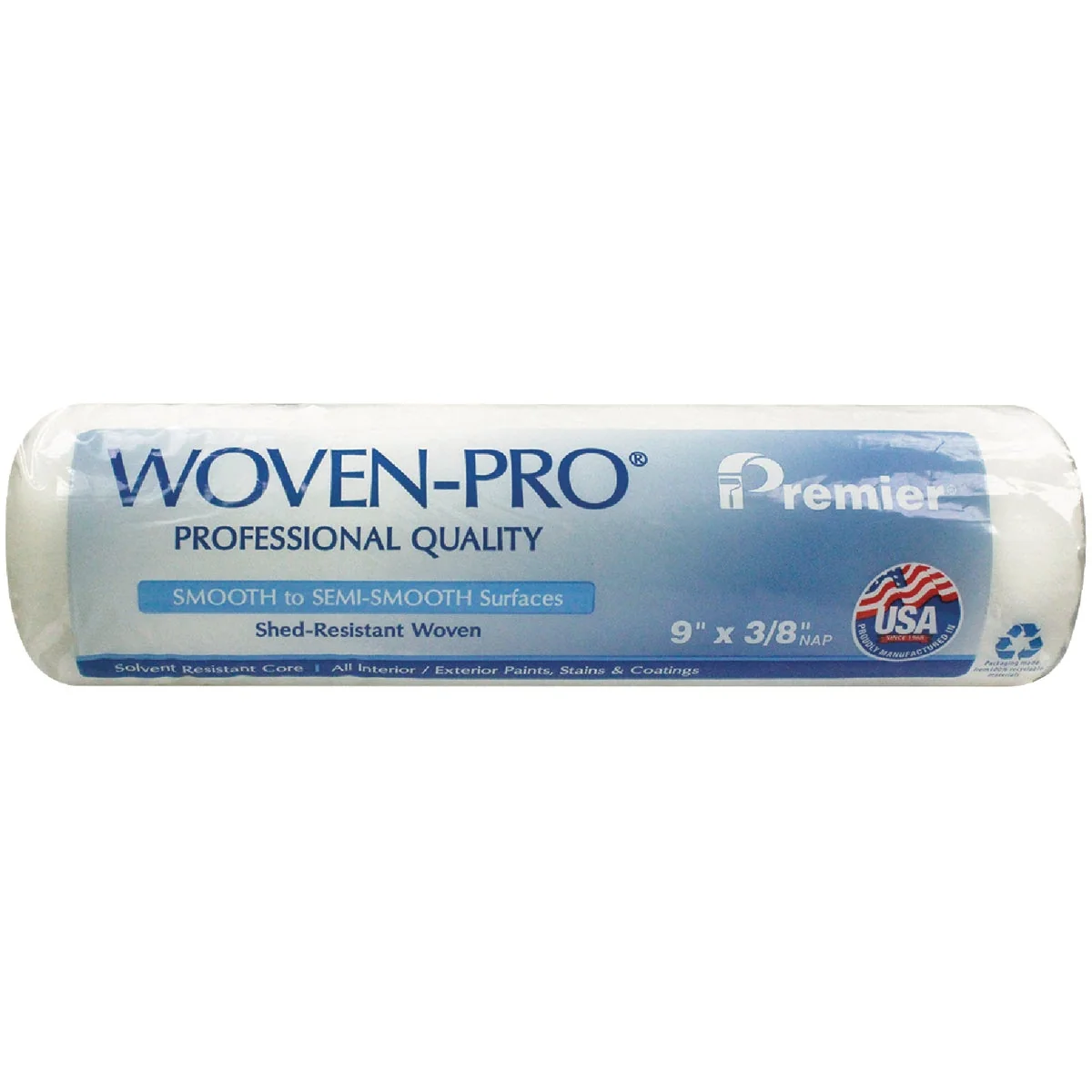 Sustainable Premier 9 In. X 3 8 In. Woven-Pro Roller Cover Efficient