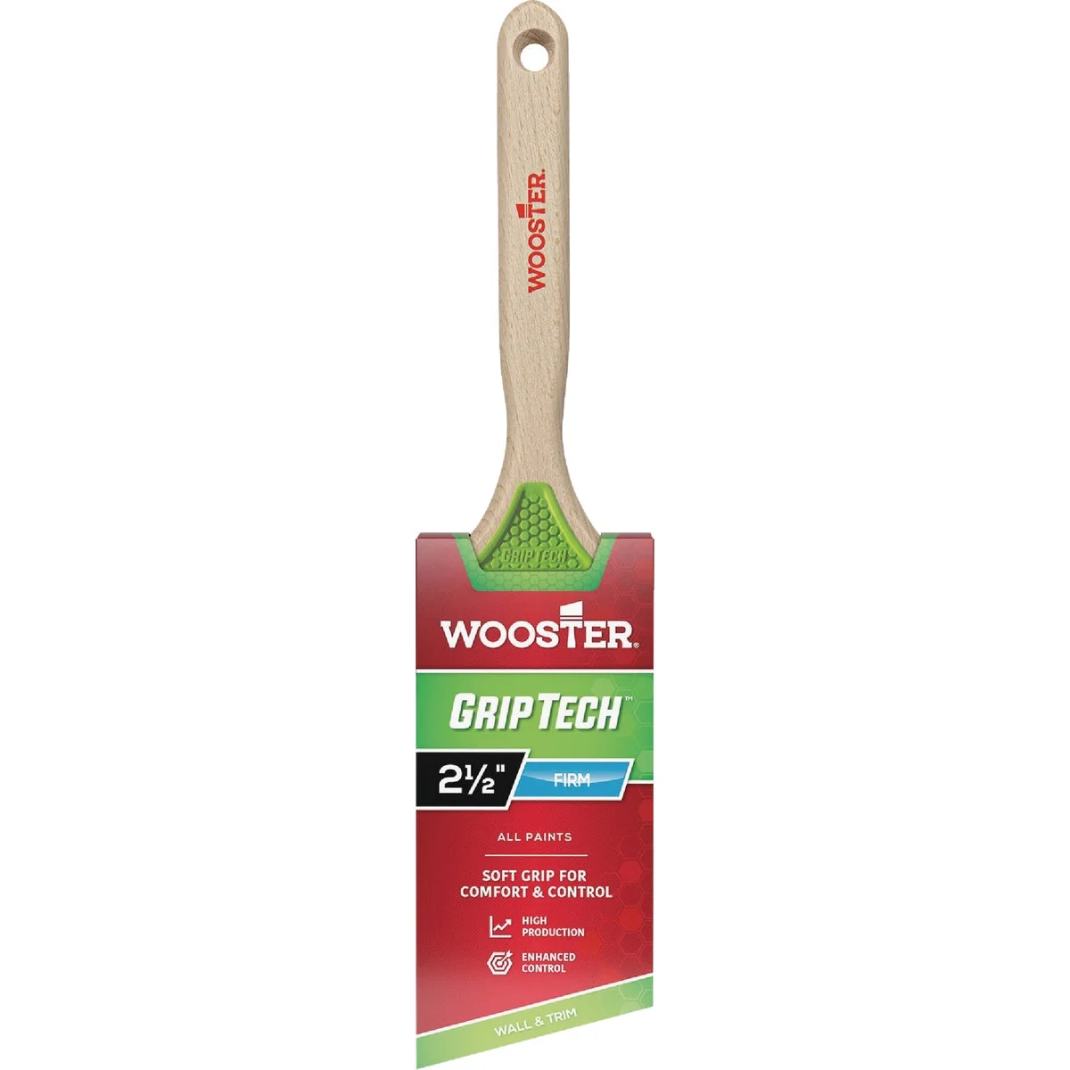 Professional Wooster GripTech 2-1 2 In. Angle Sash Paintbrush First-Class