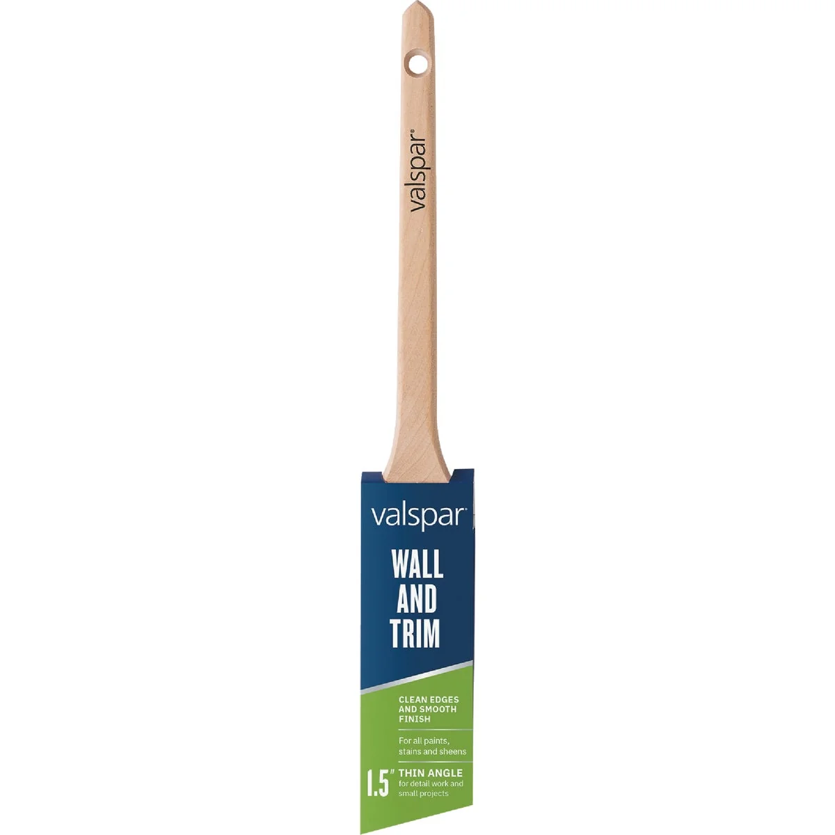 Fast Valspar 1.5 In. Wall Trim Thin Angle Sash Brush Traditional