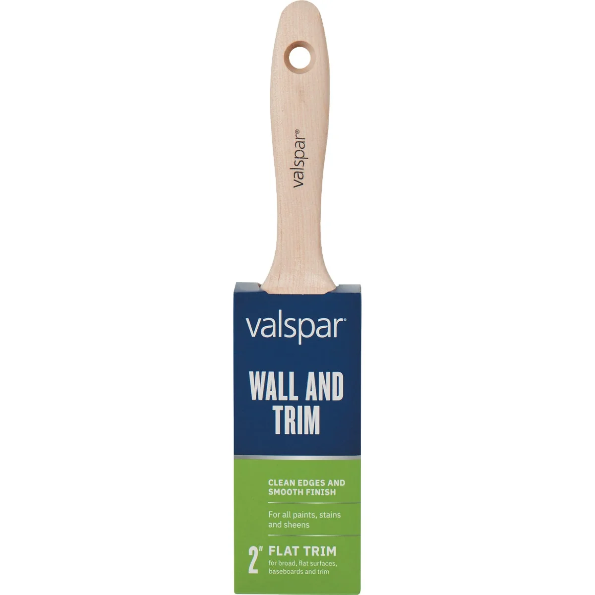 Dependable Valspar 2 In. Wall Trim Flat Trim Brush Advanced