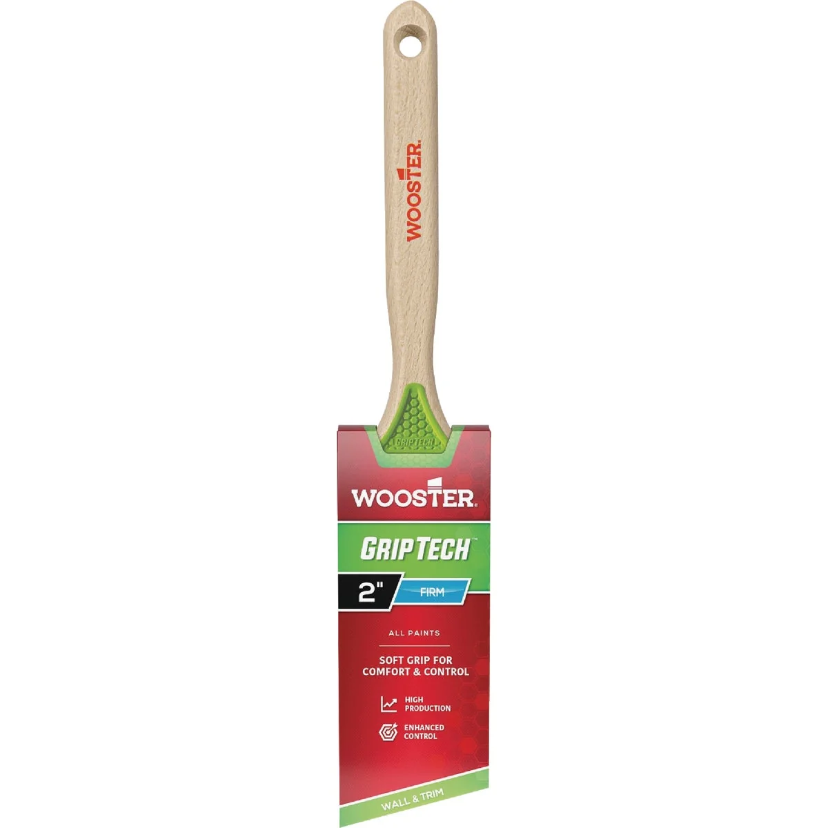 High-End Wooster GripTech 2 In. Angle Sash PaintbrushHD Optimized