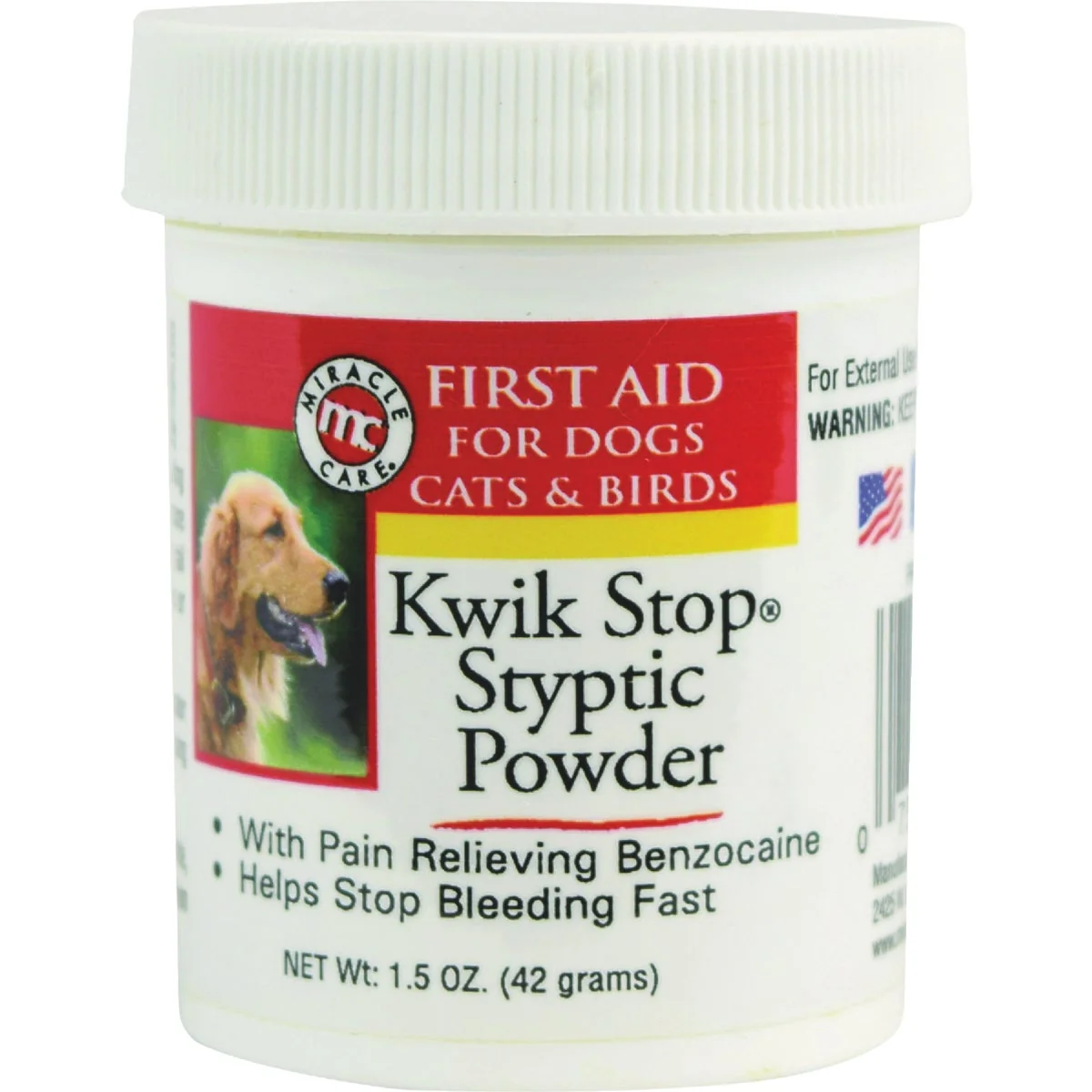 Pure Care Kwik-Stop 1.5 Oz. Styptic Powder High-Quality
