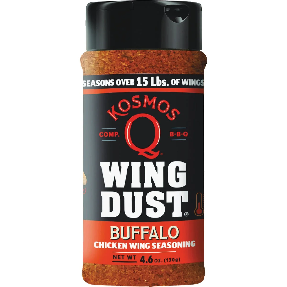 Convenient Kosmos Q 4.6 Oz. Buffalo Wing Dust Organic